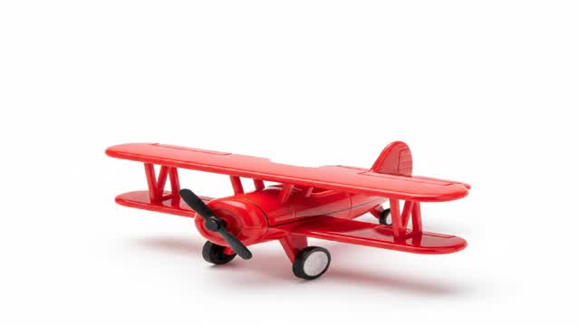 um avião no meio do nada