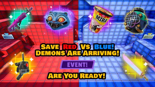 HERITAGE DEMON HUNTER đŽRED VS đ”BLUE
