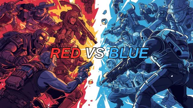 RED VS BLUE XLL