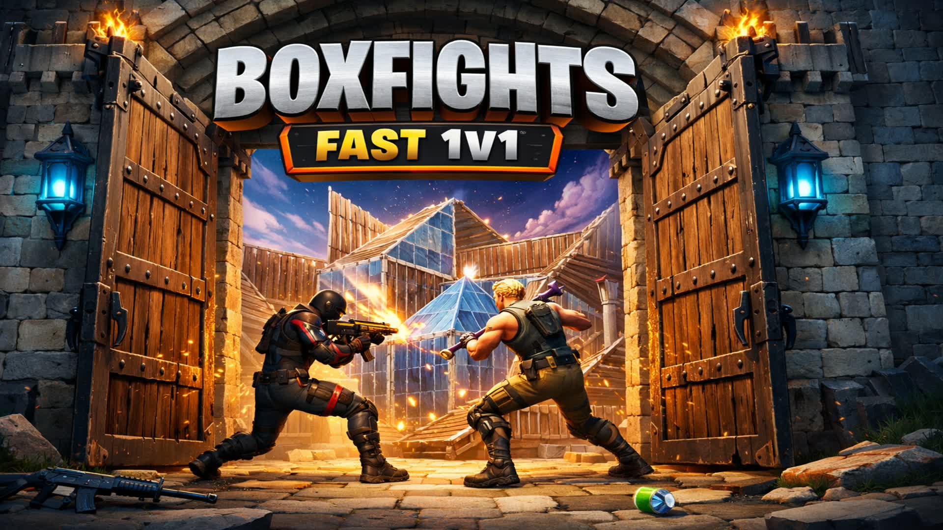 ⚡ ボックスファイト ファスト 1V1 ⚡