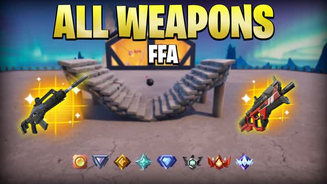 🔥 RANKED FFA - ALL WEAPONS🥊