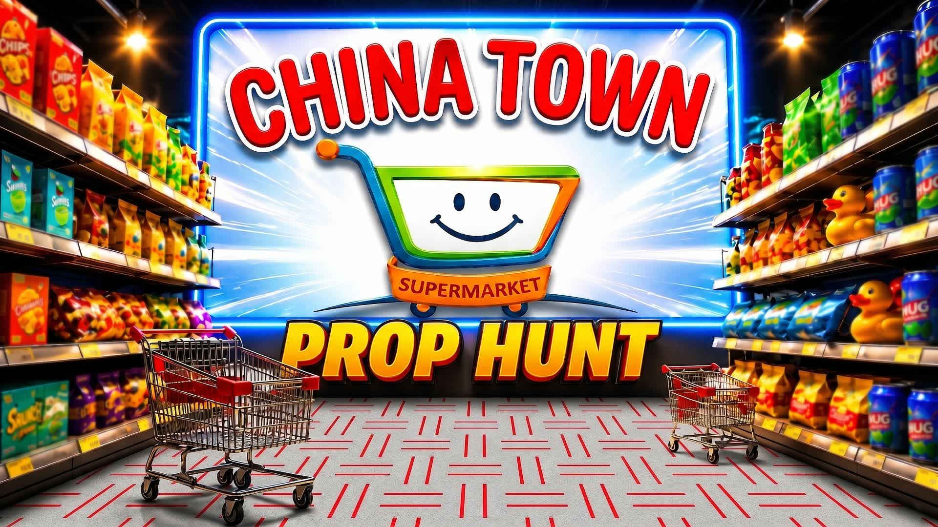 CHINA TOWN SUPERMARKET PROP HUNT — Fortnite island 2575-5878-9231 by FRANPRO1978