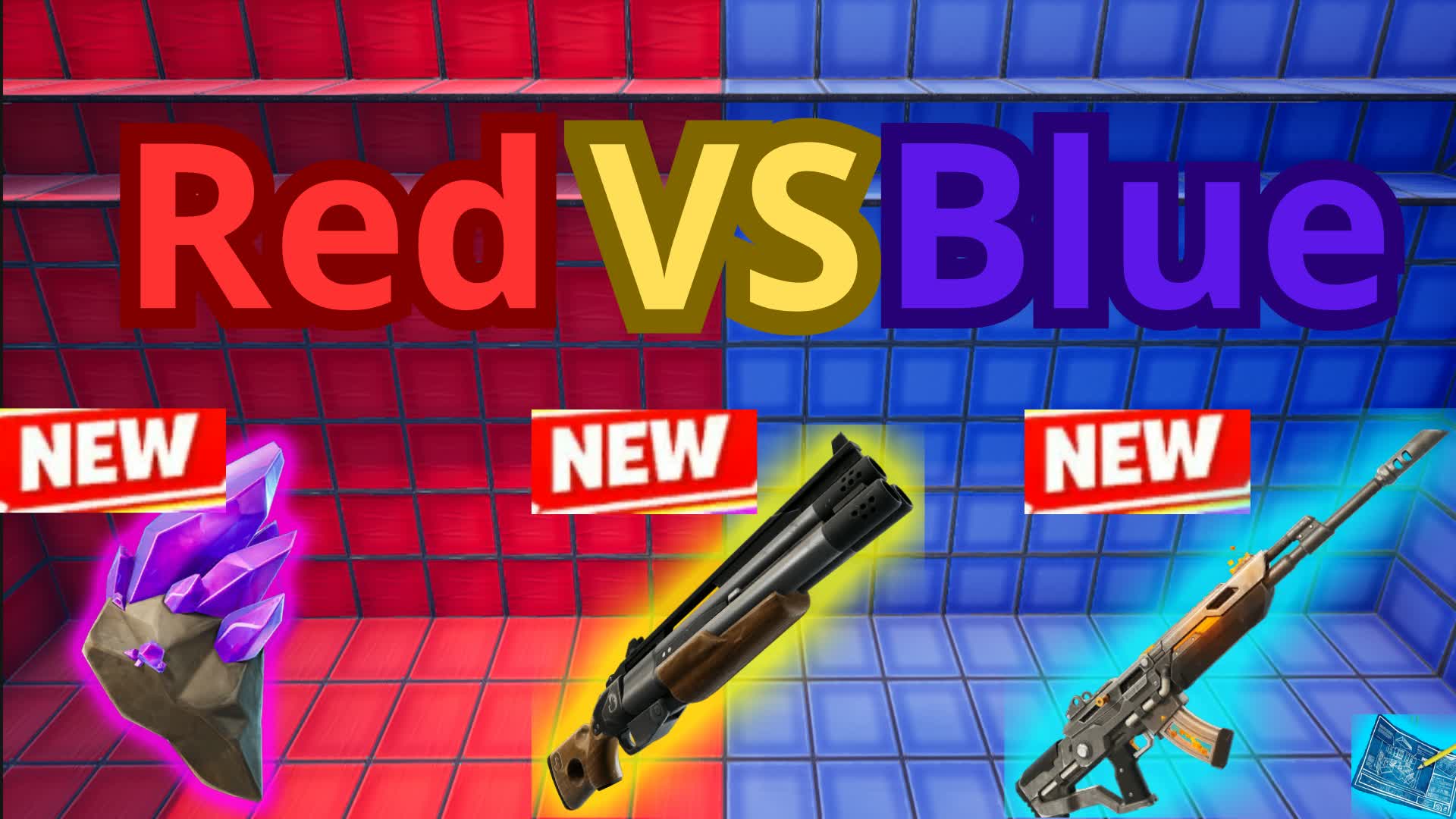 The red vs blue