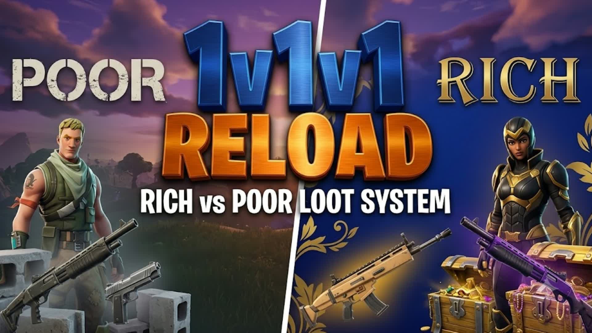 1v1v1 RELOAD: RNG Loot Wars