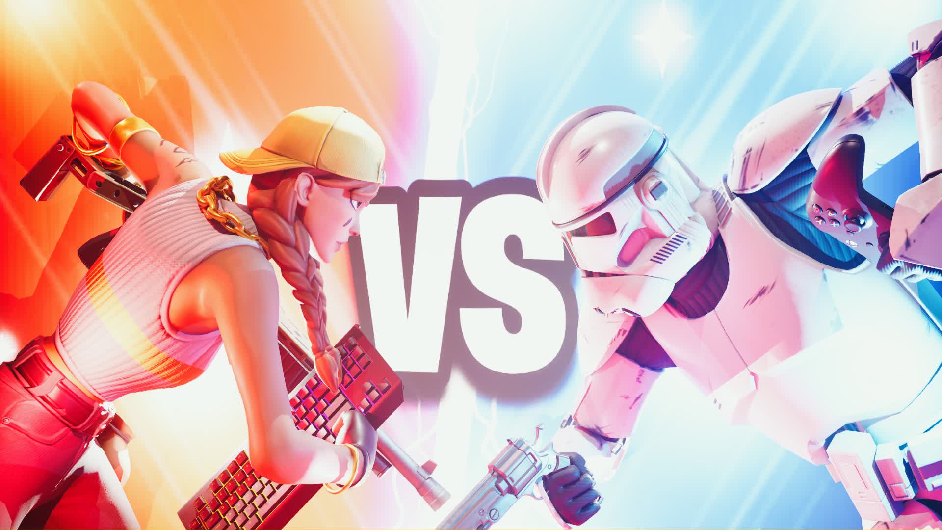 Galactic Red vs Blue