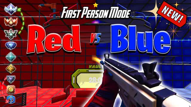 SUPER RED VS BLUE đŽđ”- FIRST PERSON