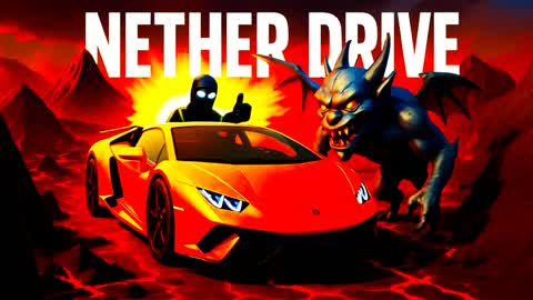 🌋 NETHER DRIVE 🔥 FFA 🌋 MONSTERS ☠️