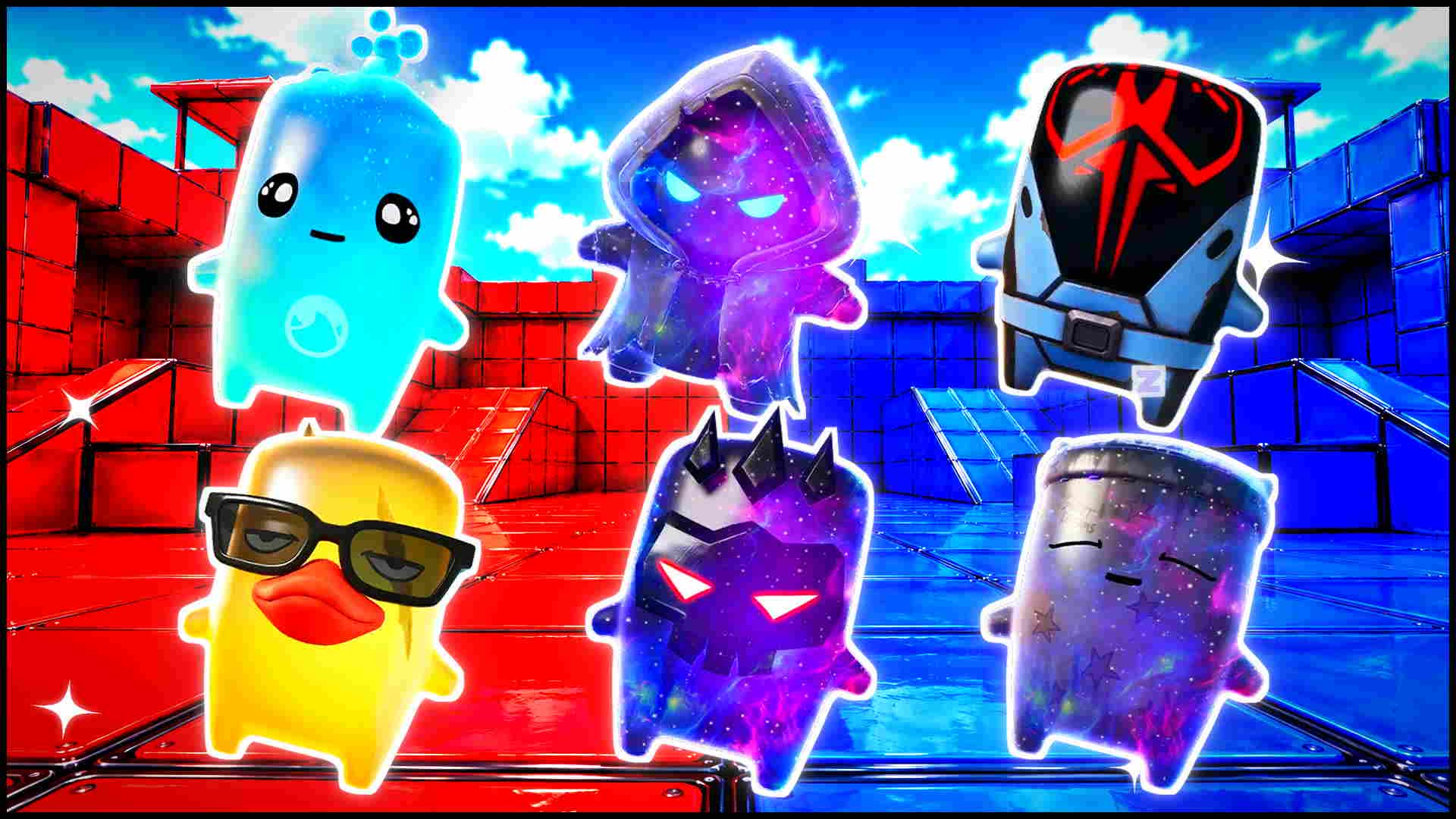 RED VS BLUE CROWN TRACE 🔴🔵