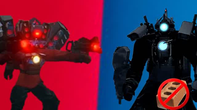🟦Cameraman VS Speakerman🟥[ZERO BUILD]]