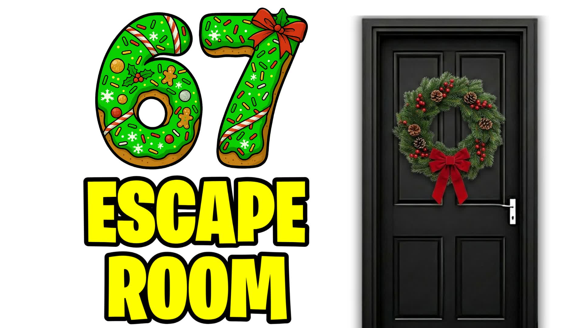 67+ MEGA CHRISTMAS ESCAPE ROOM 🎁