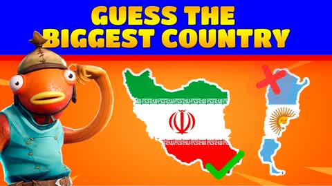 GUESS THE COUNTRY SIZE ❓