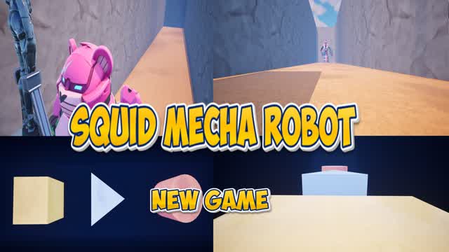 Squid mecha robot