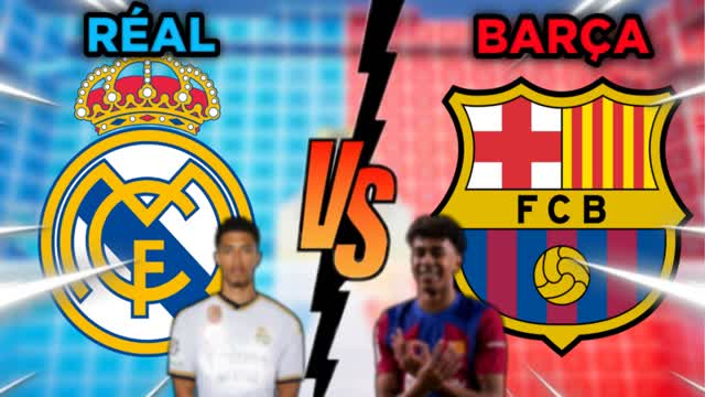 RED VS BLUE | BARCA VS RÉAL ⚽️