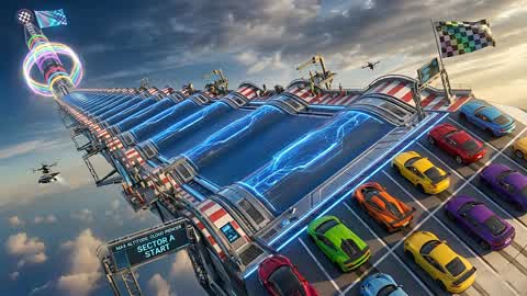 CARS ASPHALT SUPER RAMP🚗