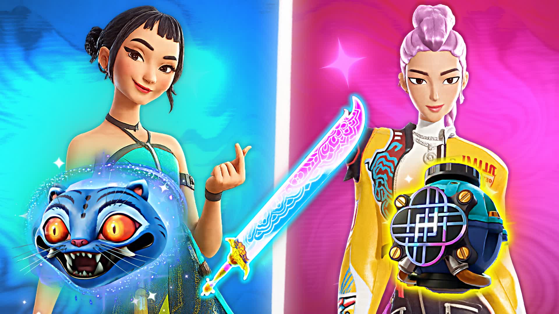 👹 KPOP RED VS BLUE🔴🔵RUMI VS ZOEY👹