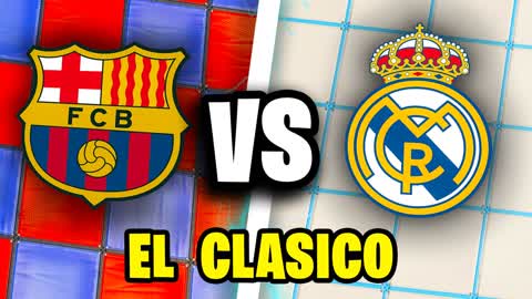 RED VS BLUE El Clasico Fun🏆