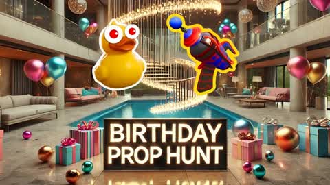 BIRTHDAY PROP HUNT
