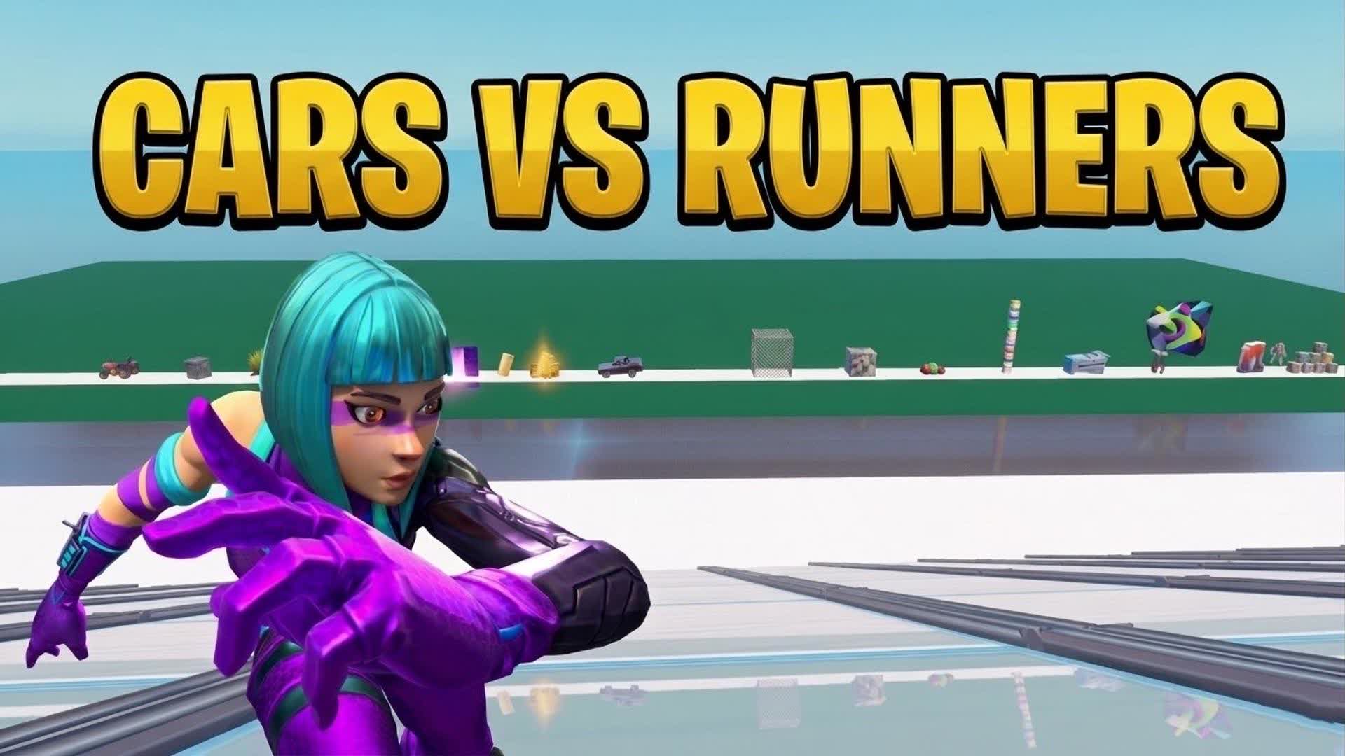 MEGA CARS VS RUNNERS
