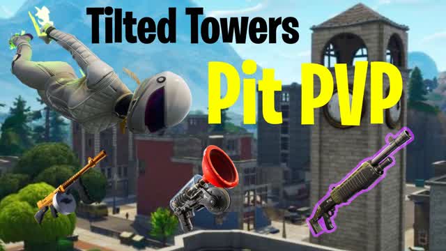 Tilted Towers Pit PVP (Mythic Weapons)
