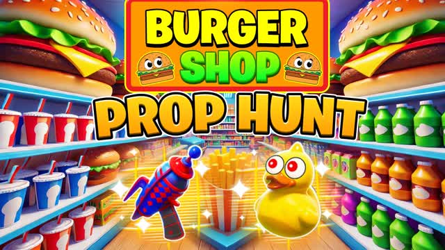 BURGER SHOP PROP HUNT🍔