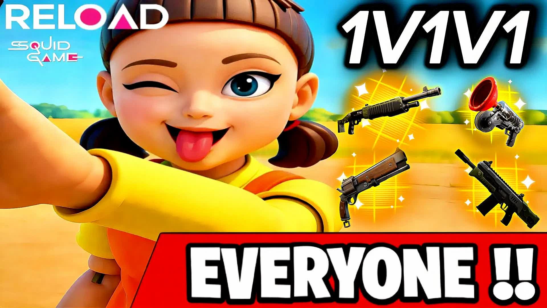 1v1v1 FFA 全武器あり  