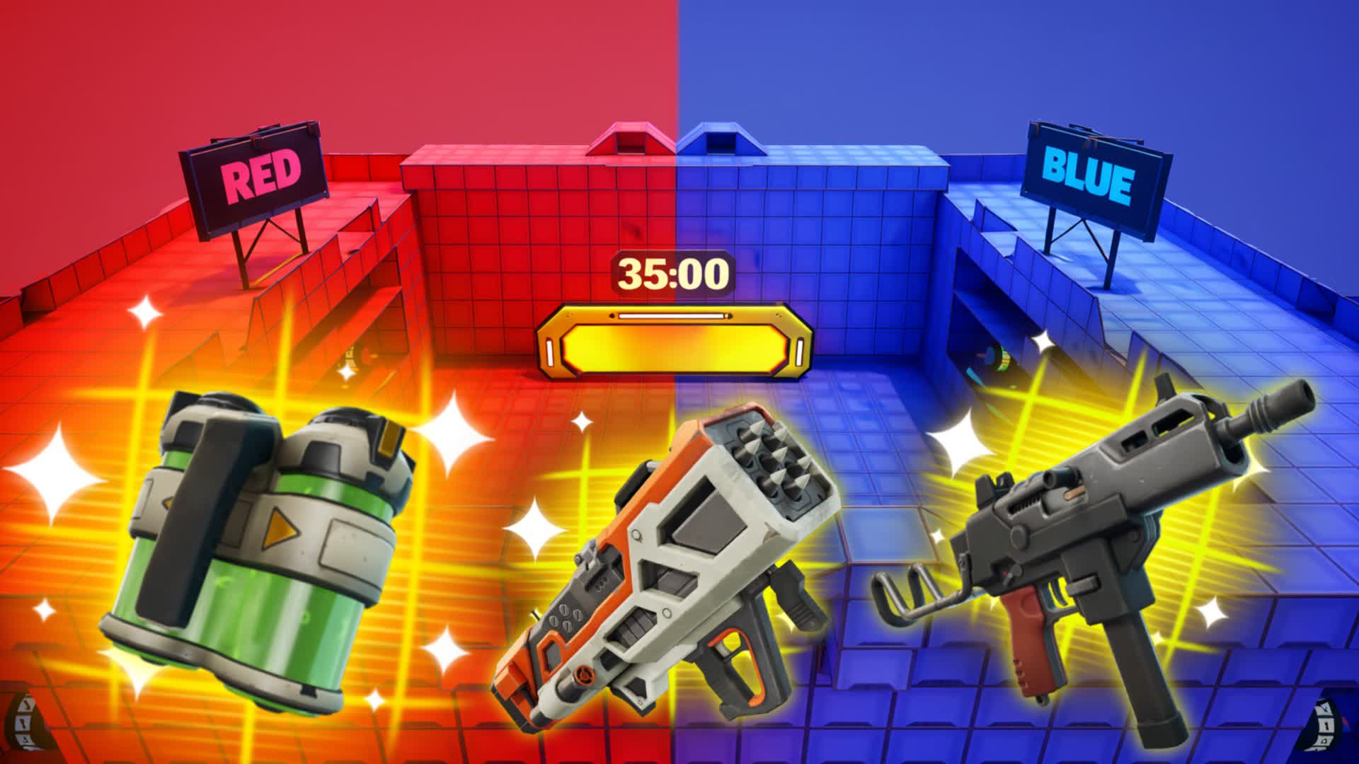 ULTIMATE RED VS BLUE 🔴🔵 {ALL WEAPONS}