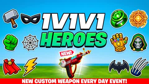 1V1V1 HEROES 1V1 Realistics Free for All