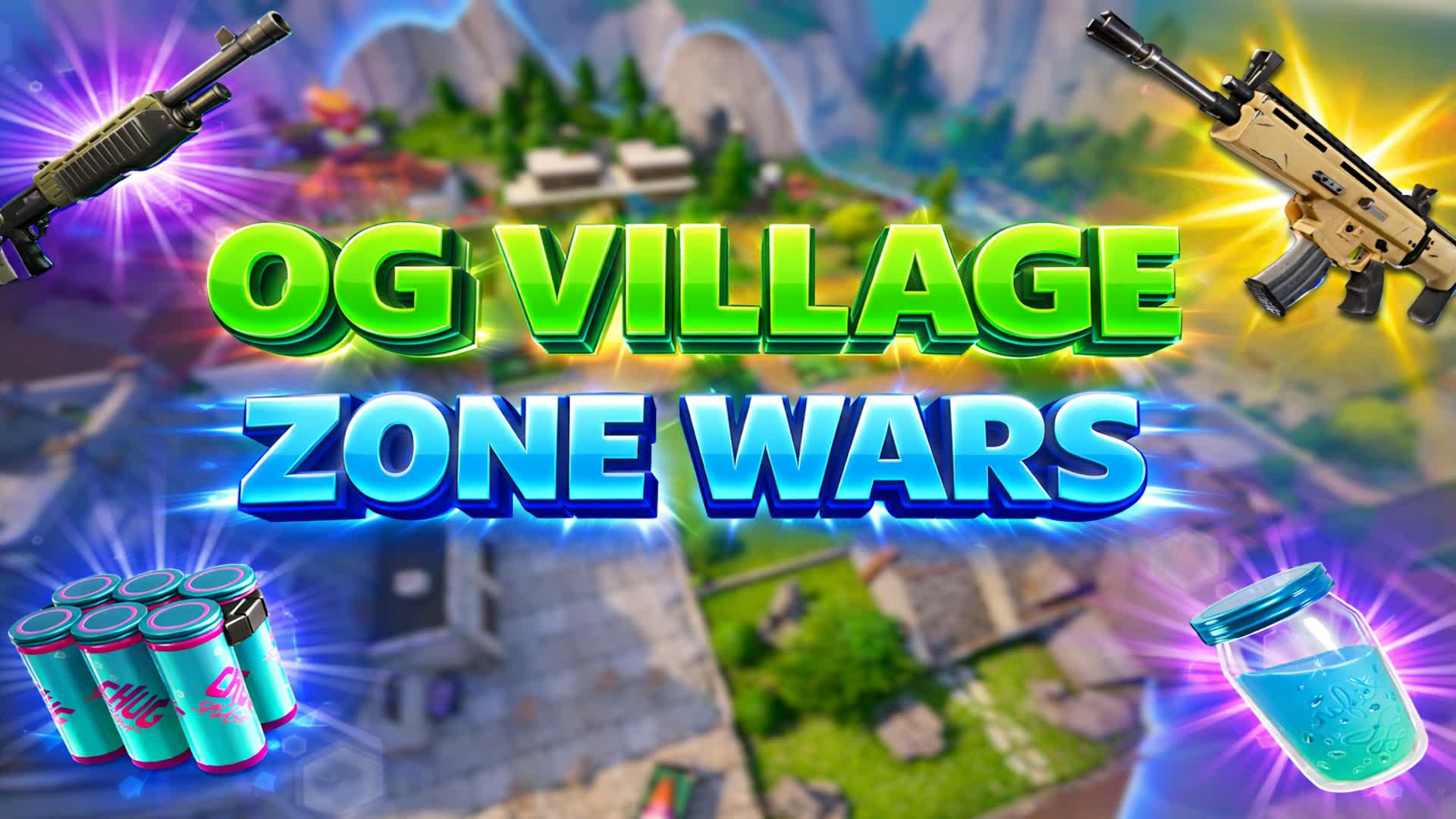 オリジナルのビレッジ ゾーンウォーズ