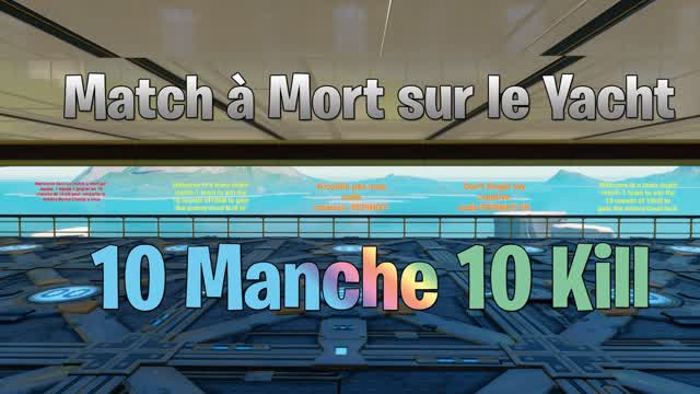 Match à mort par équipe sur le Yacht