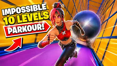 IMPOSSIBLE 10 LEVELS PARKOUR 🏃‍♂️