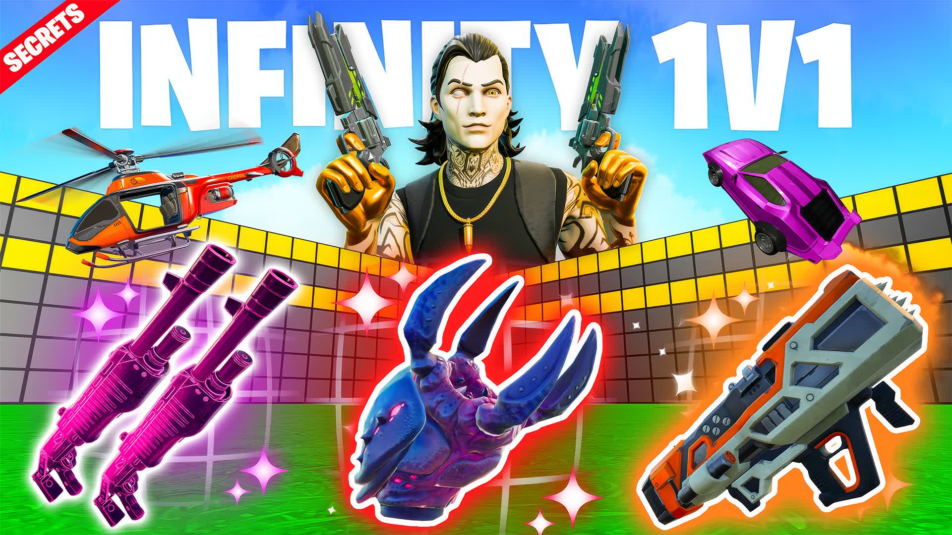 SUPER 1V1 FFA - ALL GUNS & MOBILITY