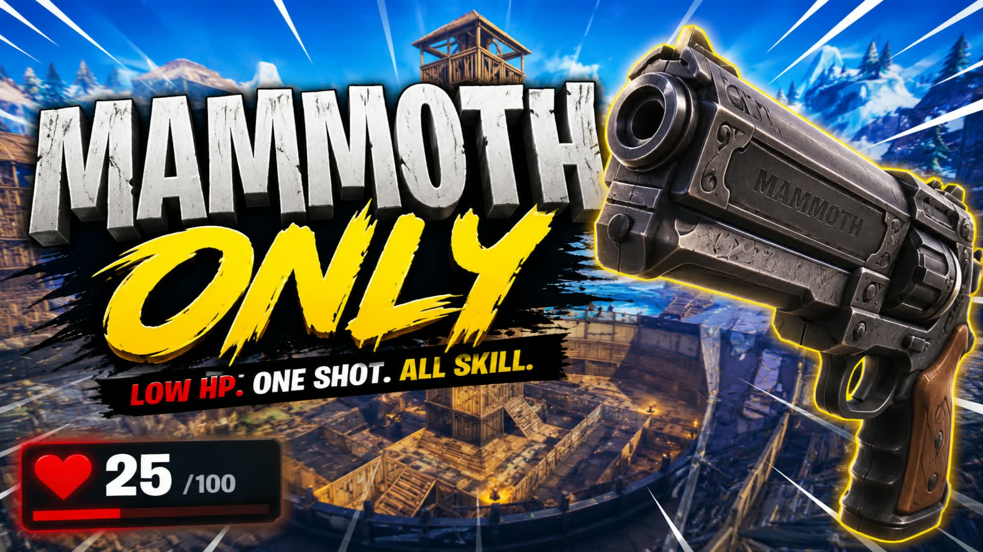 💀 Mammoth Pistol Only ✅