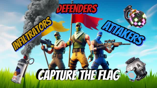 Capture 1 â đ©CAPTURE THE FLAGđ©24 PLAYERS (3 TEAMS)