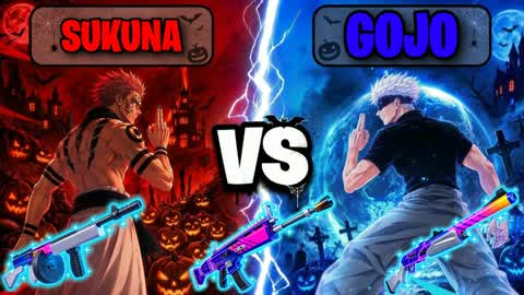 🔴🔵GOJO VS SUKUNA RVB🔴🔵