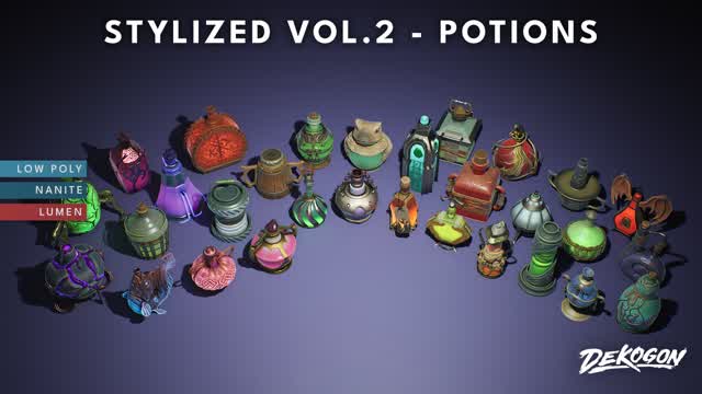 Stylized VOL.2 - Potions