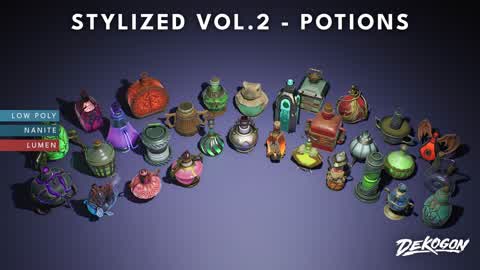 Stylized VOL.2 - Potions