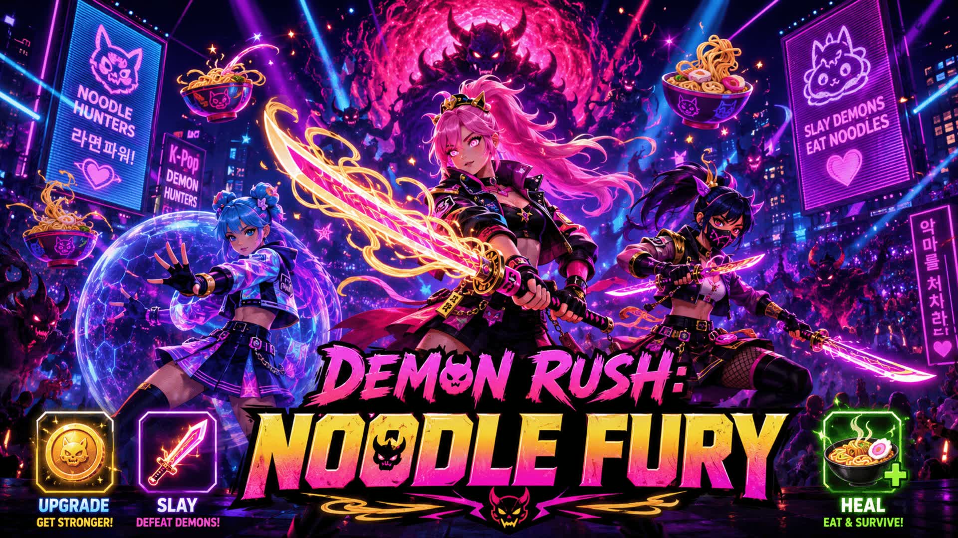 DEMON HUNTERS  NOODLE FURY