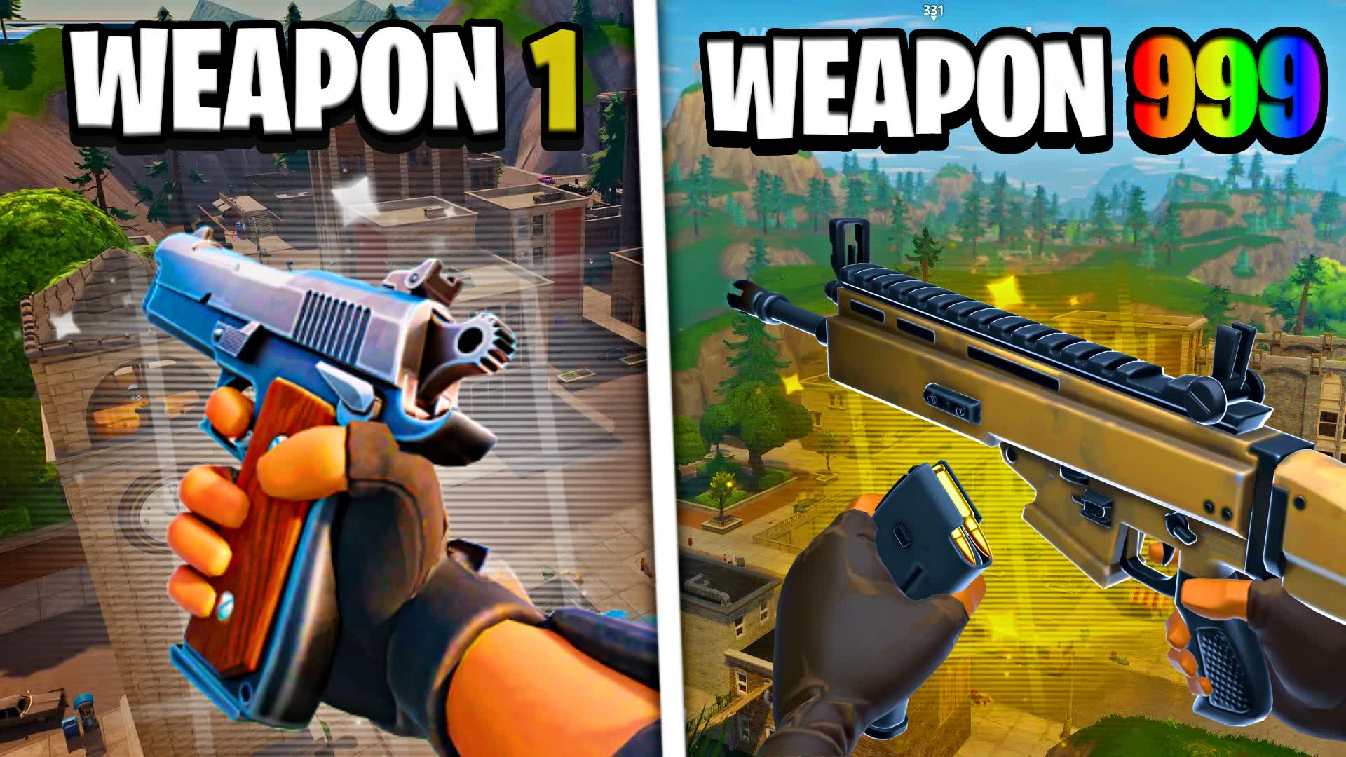 FIRST PERSON🔫GUN GAME🎯ONE SHOT⭐️