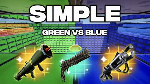 SIMPLE GREEN VS BLUE 🟢🔵