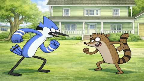 REGULAR SHOW BATTLE!