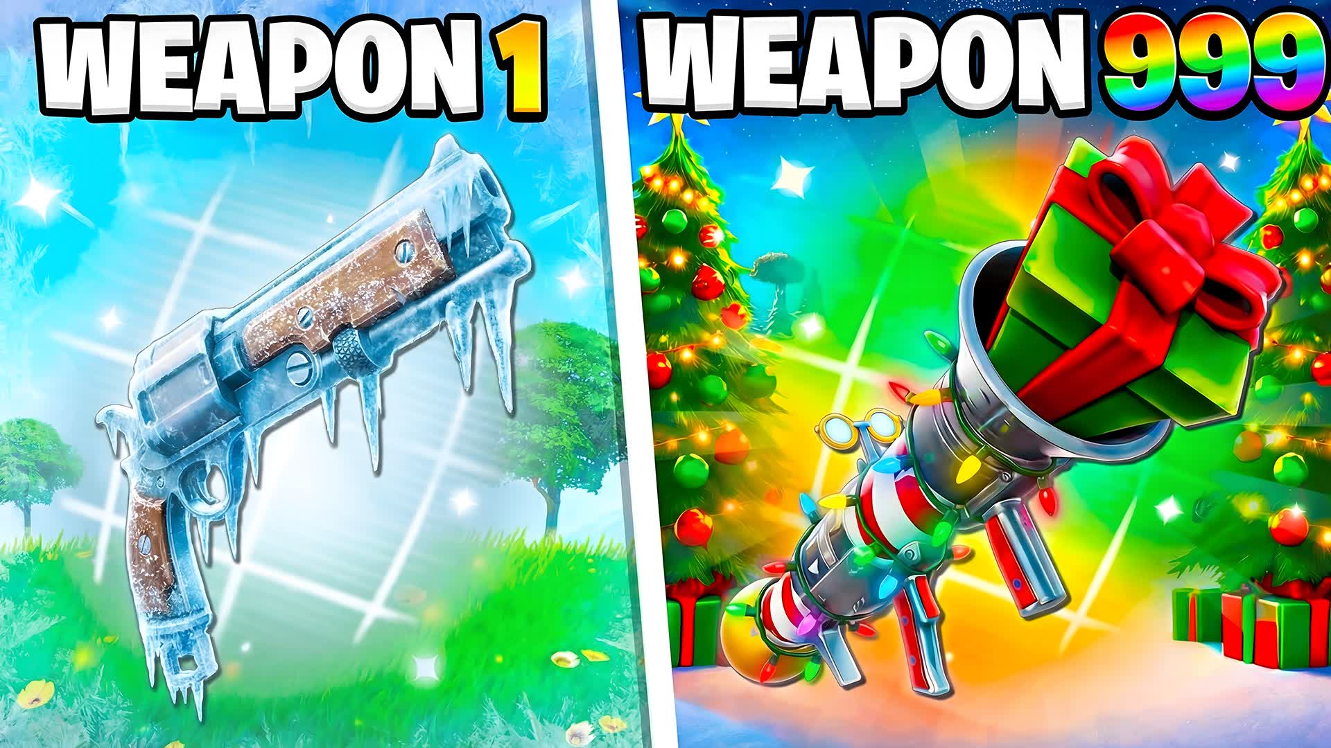 ❄️ WINTER GUN GAME 🔫 ONE SHOT 🎯 DRIVE