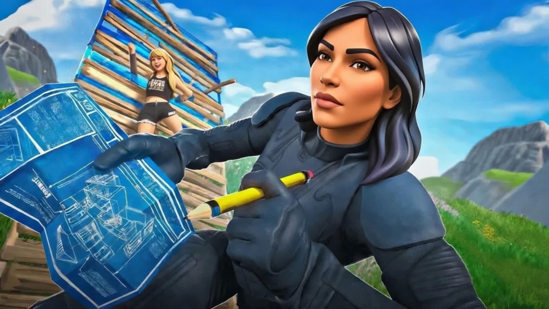 **NEW WEAPONS** 1V1 BUILD FIGHT CHOUGAME