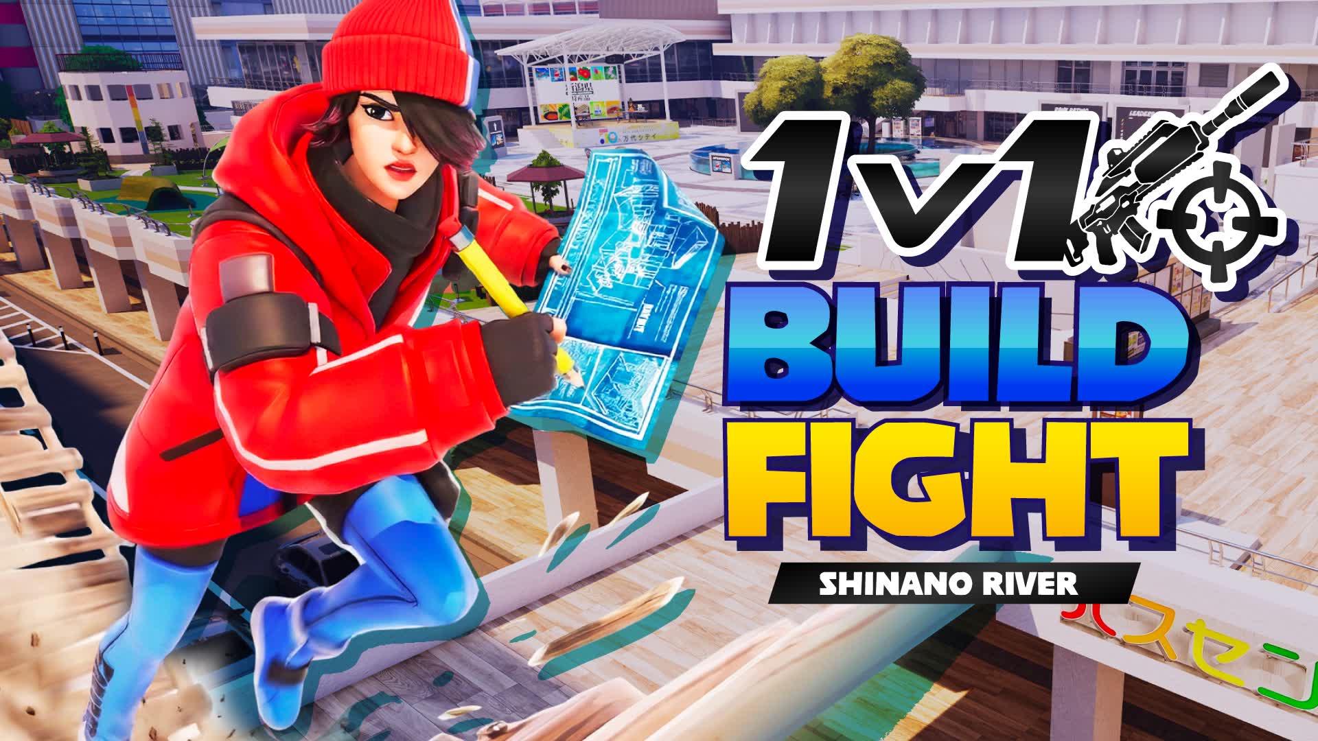 1v1 BUILD FIGHT -Shinano River-
