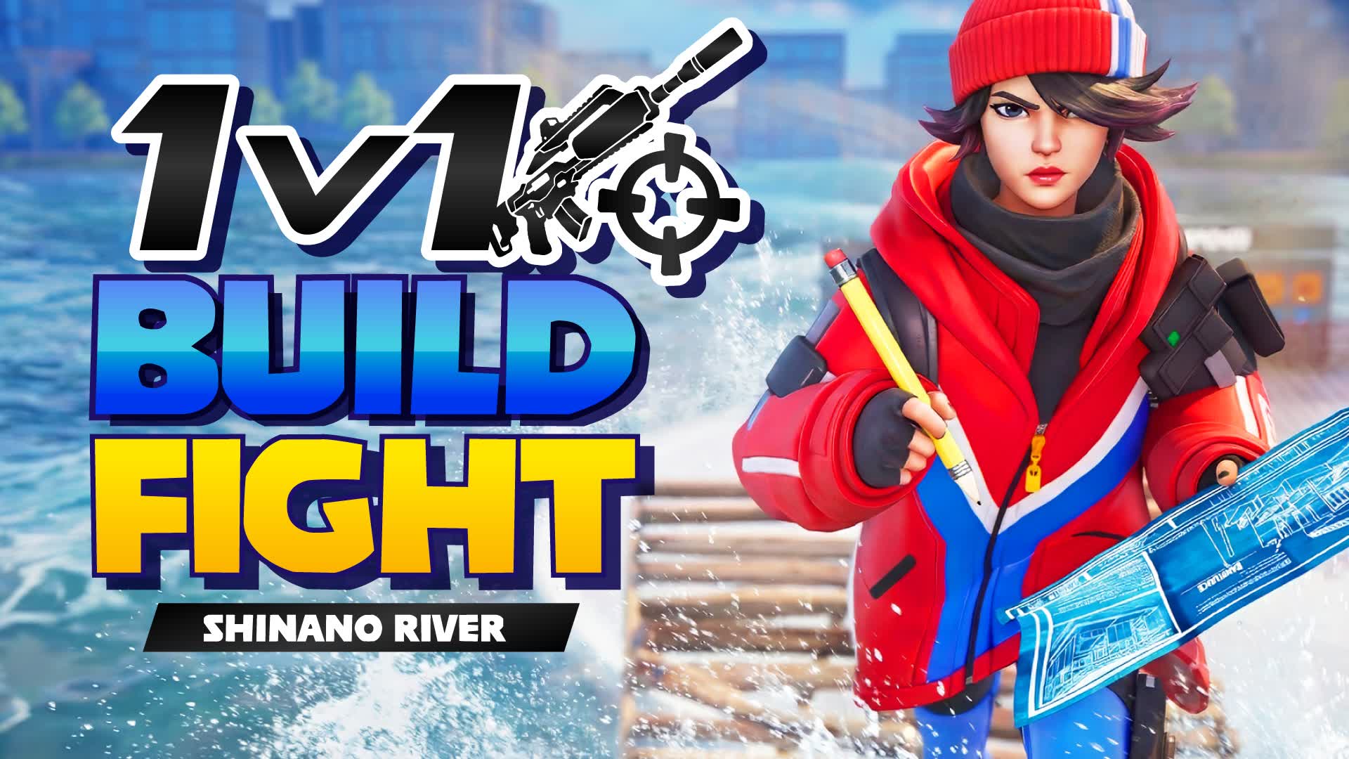 1v1 BUILD FIGHT -Shinano River-