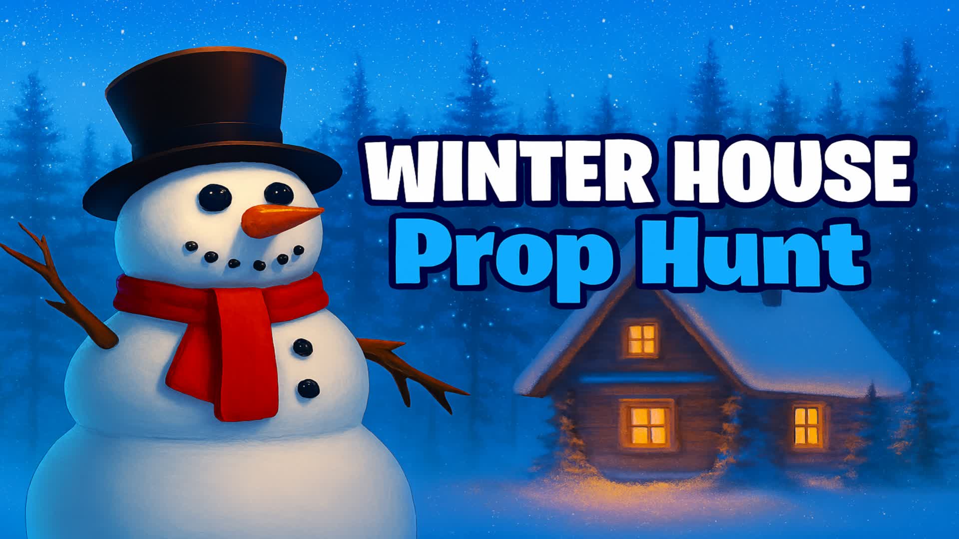 WINTER SNOWY HOUSE ⛄ PROP HUNT