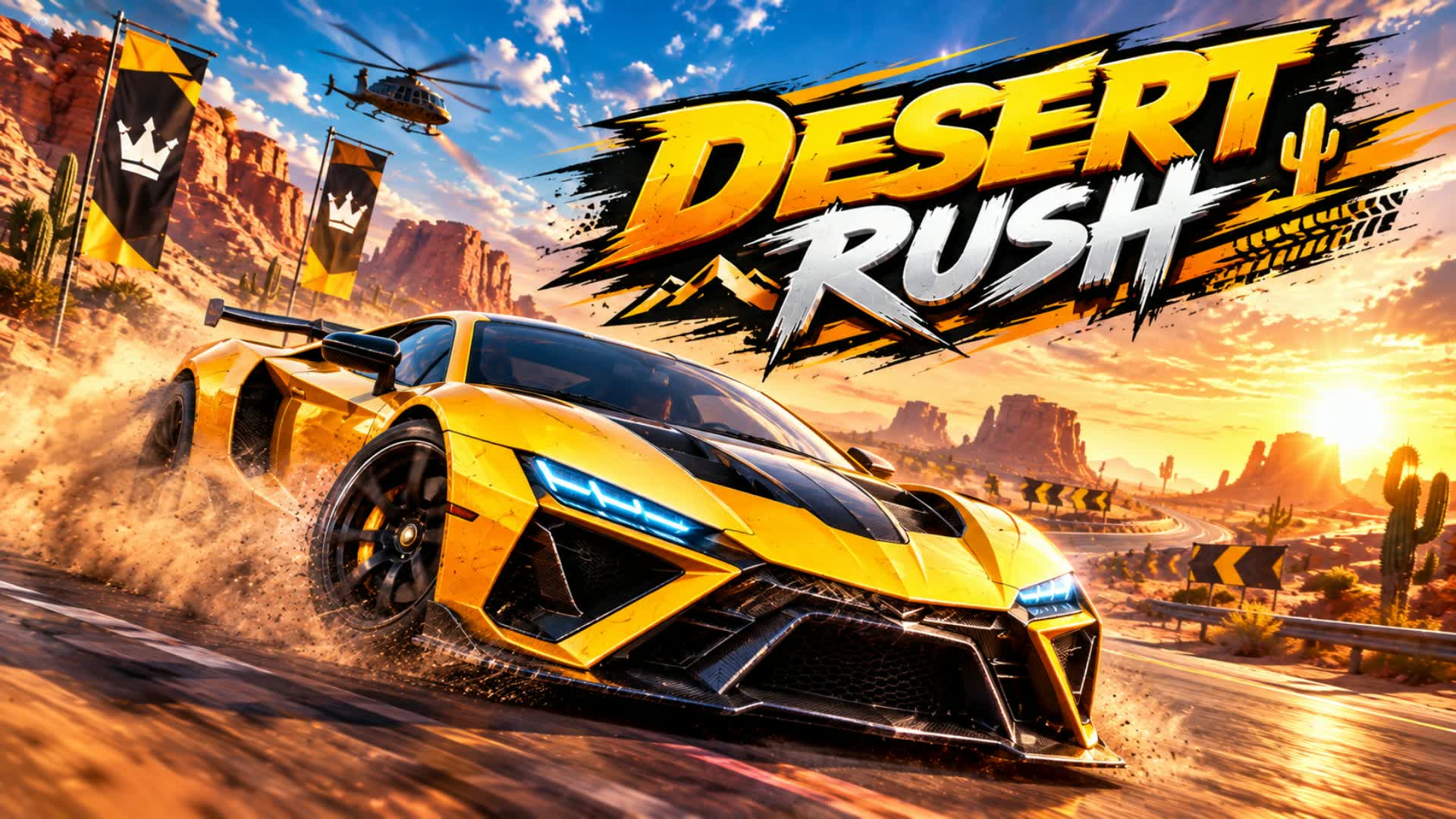 DESERT RUSH 🚗