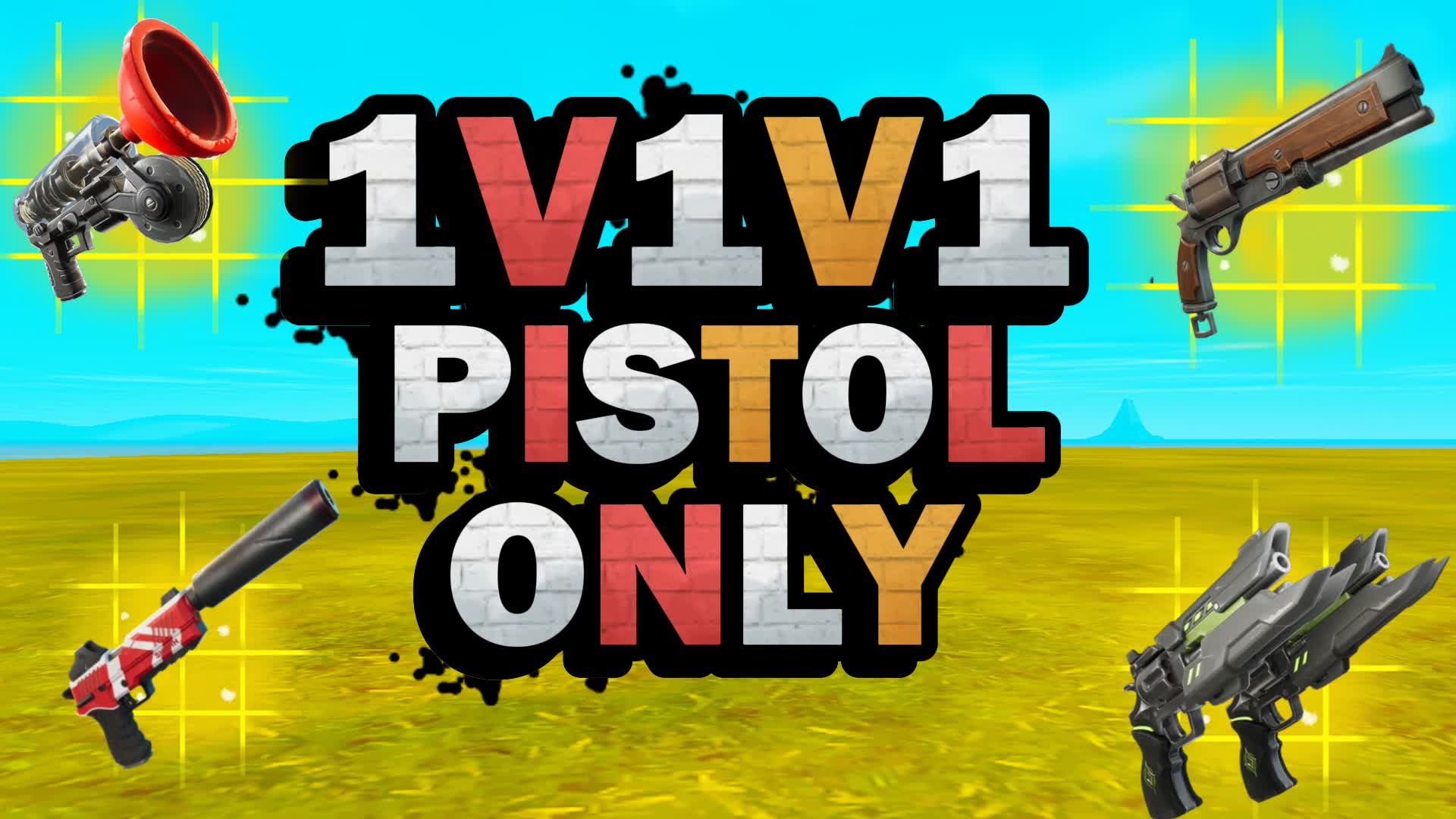 1v1v1 PISTOL RELOAD FREE FOR ALL