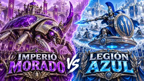 🟣 PURPLE EMPIRE vs BLUE LEGION 🔵