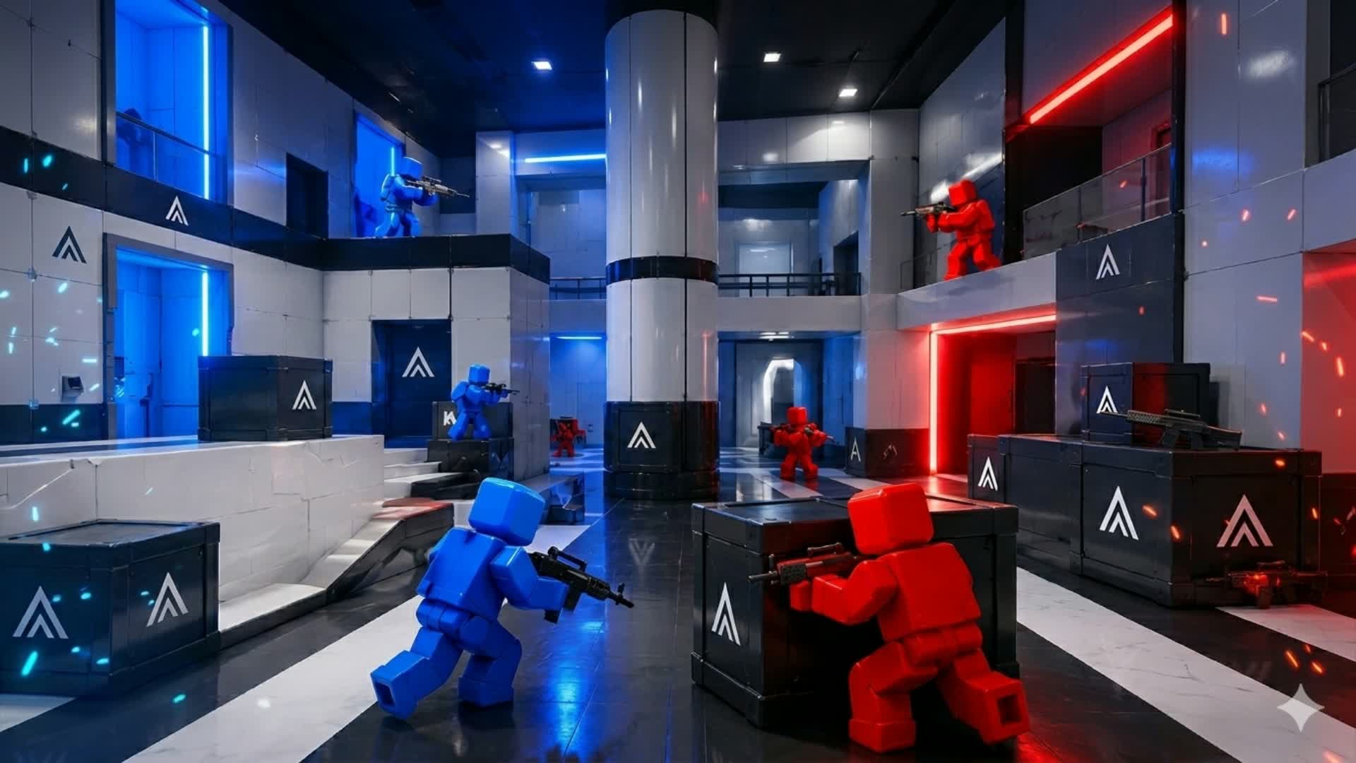 RIVALSS RED VS BLUE🔴🔵オーラがクレイジー