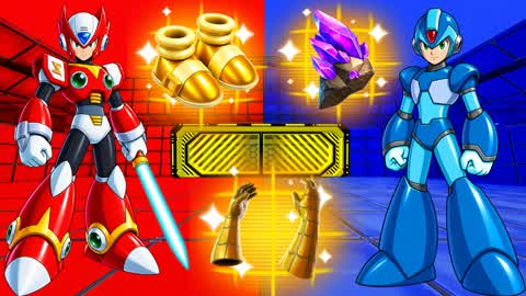 MEGAMAN RVB RED VS BLUE 🔴🔵